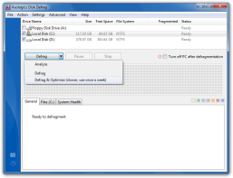 Auslogics Disk Defrag