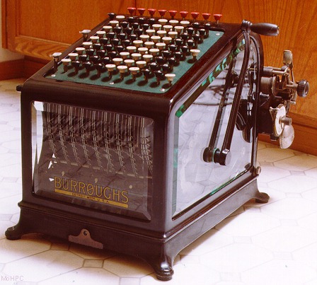 Burroughs Adding Machine, Class 1, Model 9 | IT History Society