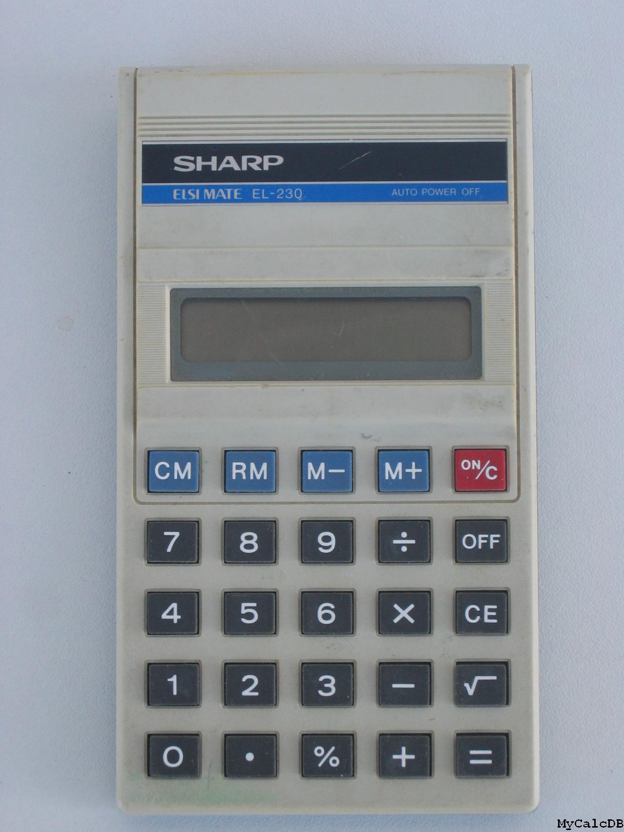 Sharp EL-230 ELSIMATE