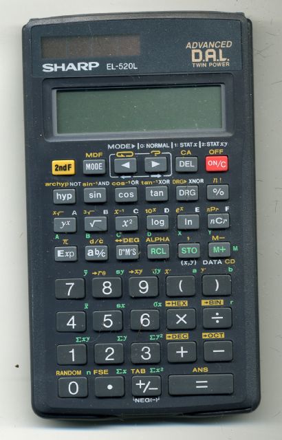 Sharp EL-520L ADVANCED D.A.L.