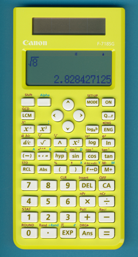 Canon F-718SG (Lime Green)